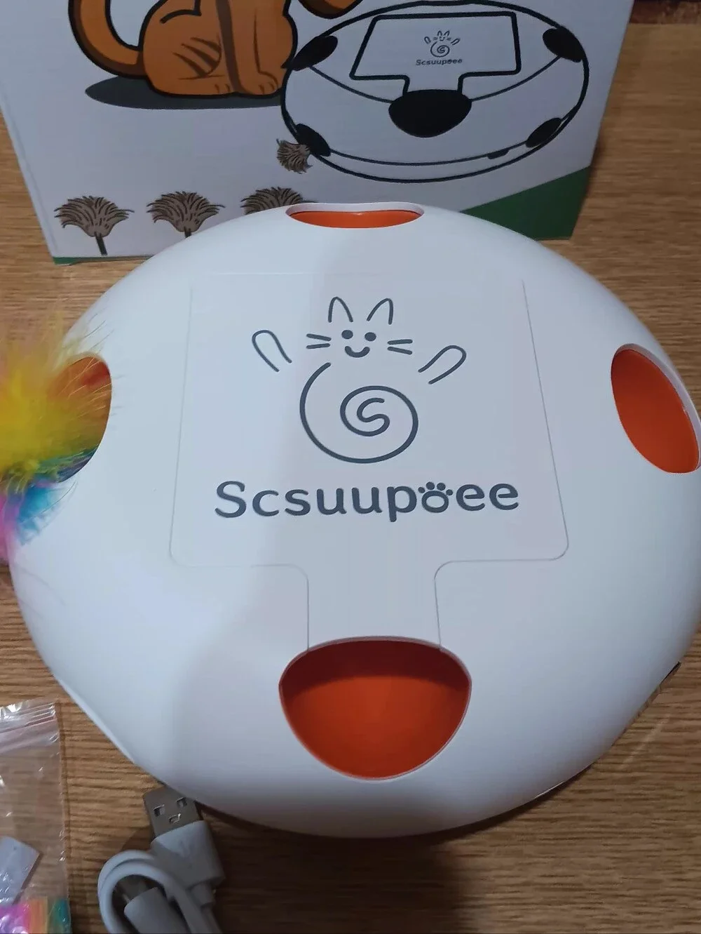 Scsuupöee Whack-A-Mole Smart Cat Toy